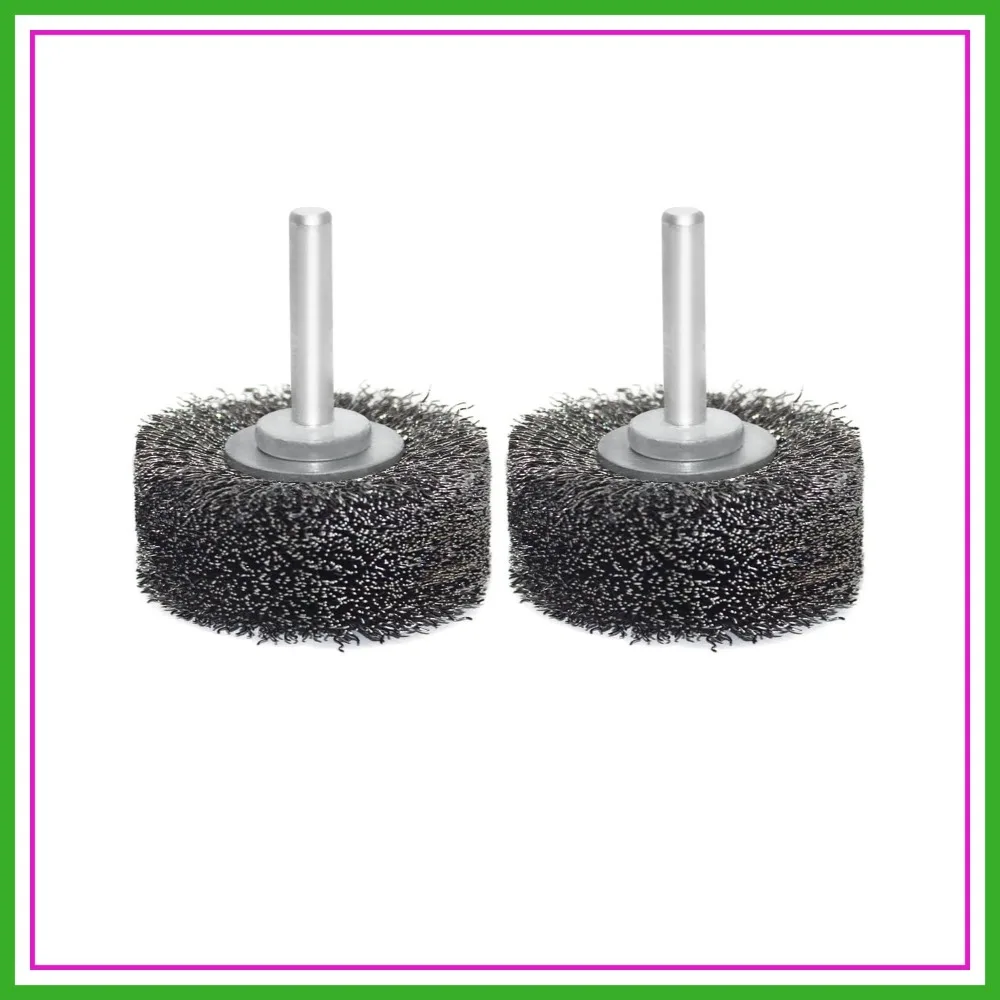 2Pack Wire Wheel Brush 2x7/8in for Drill, Heavy Duty Carbon Steel Rust Removal, 1/4in Shank Rotary Attachment
2Pack Wire Wheel Brush 2x7/8in for Drill, Heavy Duty Carbon Steel Rust Removal, 1/4in Shank Rotary Attachment