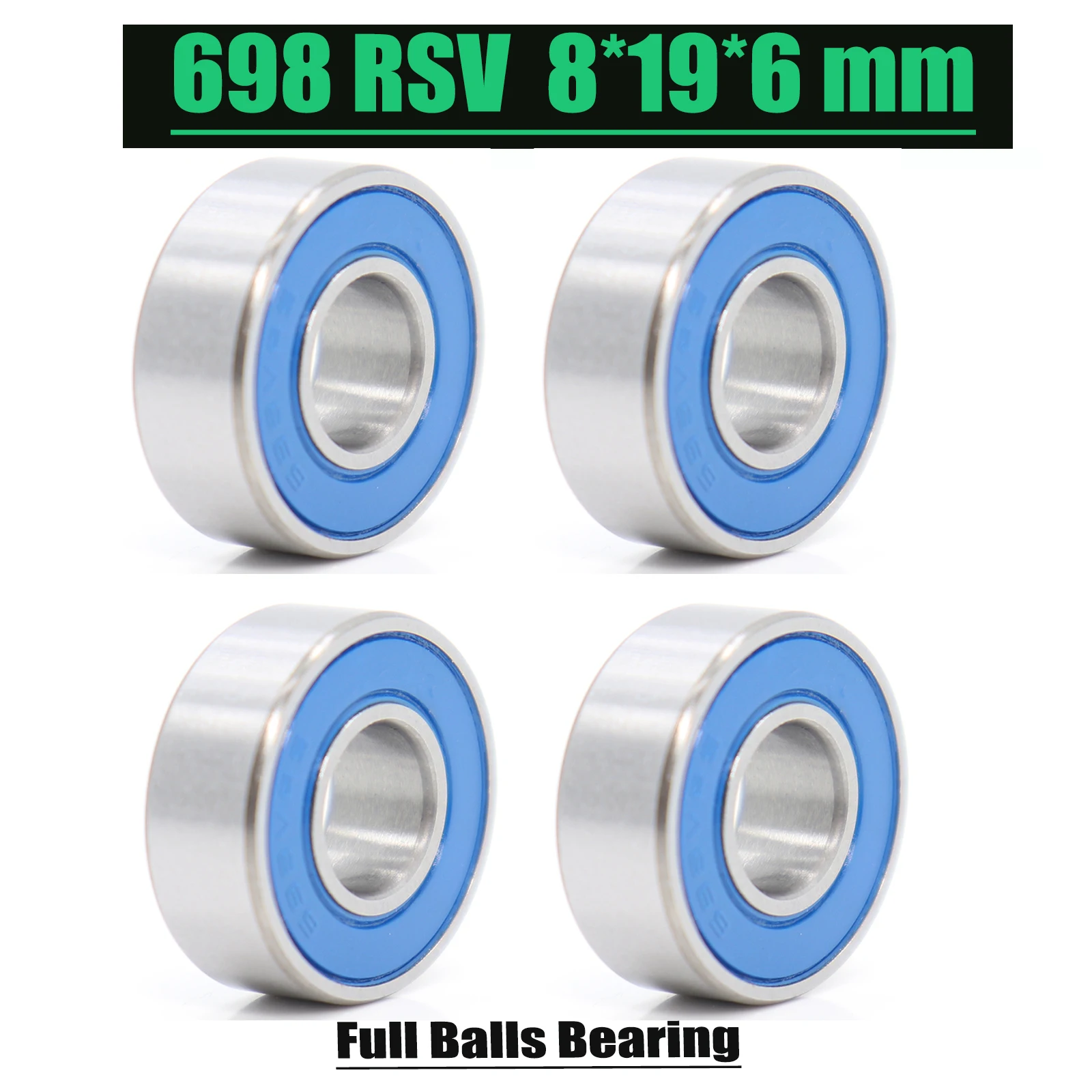 698-2RS MAX Bearing 8*19*6mm ( 4 PC ) Double Row Full Balls Bicycle Suspension Pivot Repair Parts 3803 2RS Ball Bearings
698-2RS MAX Bearing 8*19*6mm ( 4 PC ) Double Row Full Balls Bicycle Suspension Pivot Repair Parts 3803 2RS Ball Bearings