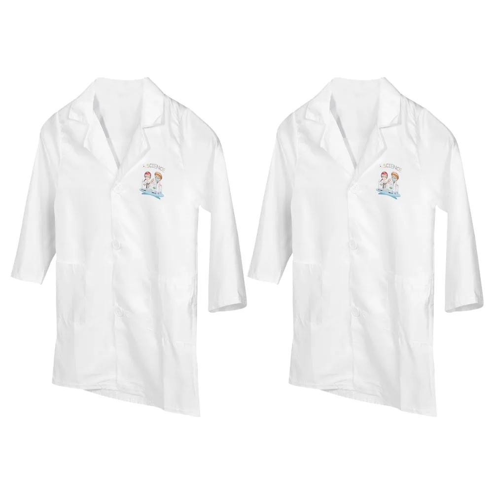 2pcs Kids Scientist Costume Children's Lab Coats White Polyester Fiber Toddler Boy Dress Up Custom Clothes
2pcs Kids Scientist Costume Children's Lab Coats White Polyester Fiber Toddler Boy Dress Up Custom Clothes
