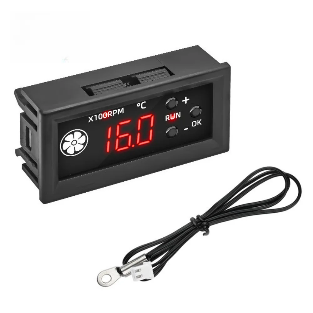 4 Wire FOR PWM Fan Speed Controller X100RPM With Digital Temperature Controllor For PWM Signal For Accurate Speed Regulation.
4 Wire FOR PWM Fan Speed Controller X100RPM With Digital Temperature Controllor For PWM Signal For Accurate Speed Regulation.