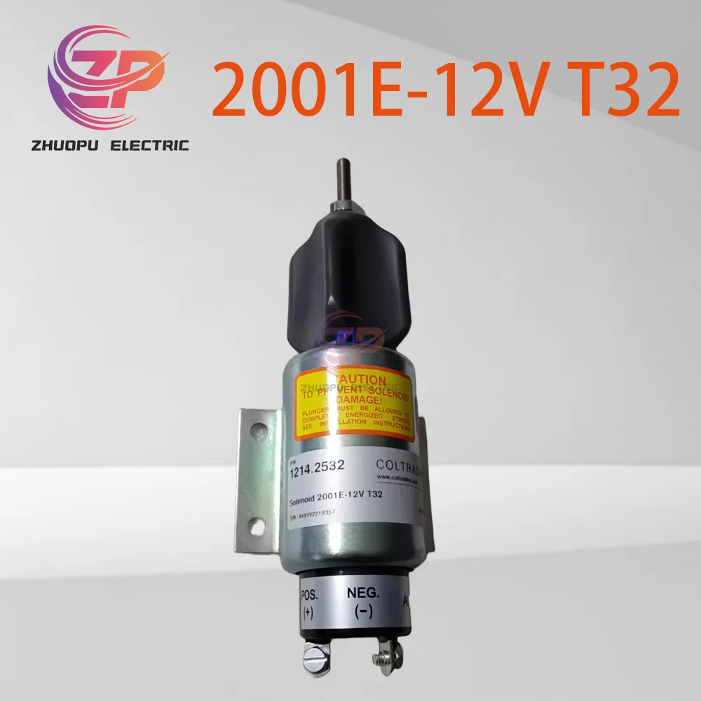 Woodward 2001E - 12V T32 12V DC Solenoid Valve, Generator Set
Woodward 2001E - 12V T32 12V DC Solenoid Valve, Generator Set