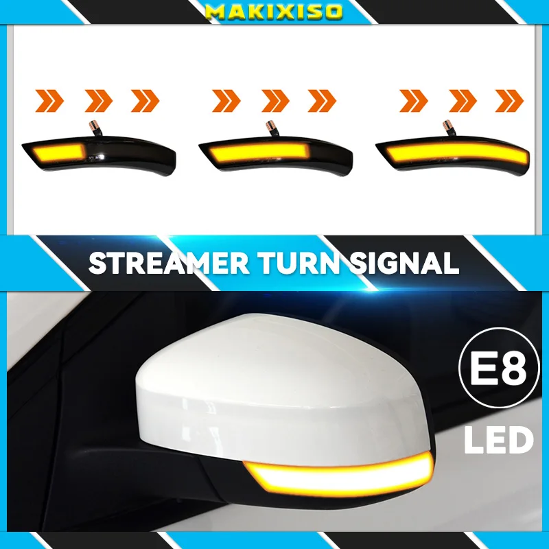 Amber LED Dynamic Turn Signal Side Marker Sequtntial Light Indicator Lamp For Ford Focus 2 MK2 Focus 3 MK3 3.5 For Mondeo MK4 EU
Amber LED Dynamic Turn Signal Side Marker Sequtntial Light Indicator Lamp For Ford Focus 2 MK2 Focus 3 MK3 3.5 For Mondeo MK4 EU