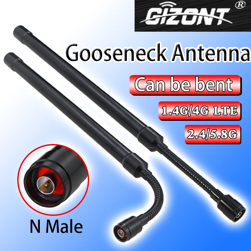 Support customized LTE 4G/800-2700MHz 5G/600-6000MHz Gooseneck antenna 2.4G 5.8G 1.3G 1.4G omnidirectional high-gain antenna
Support customized LTE 4G/800-2700MHz 5G/600-6000MHz Gooseneck antenna 2.4G 5.8G 1.3G 1.4G omnidirectional high-gain antenna