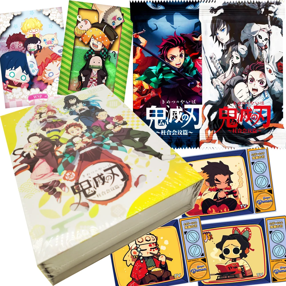 Demon Slayer Collection Cards Anime Creative Peripheral Q-version Character Cute and Fun Flowing Sand Cards Children Hobby Gift
Demon Slayer Collection Cards Anime Creative Peripheral Q-version Character Cute and Fun Flowing Sand Cards Children Hobby Gift
