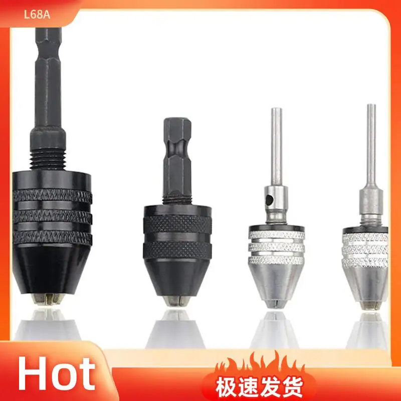 L68A 4PCS Drill Chuck Quick Change Adapter Mini 3-Jaw Drill Chuck Screwdriver Adapter Electric Drill Conversion Chuck Set
L68A 4PCS Drill Chuck Quick Change Adapter Mini 3-Jaw Drill Chuck Screwdriver Adapter Electric Drill Conversion Chuck Set