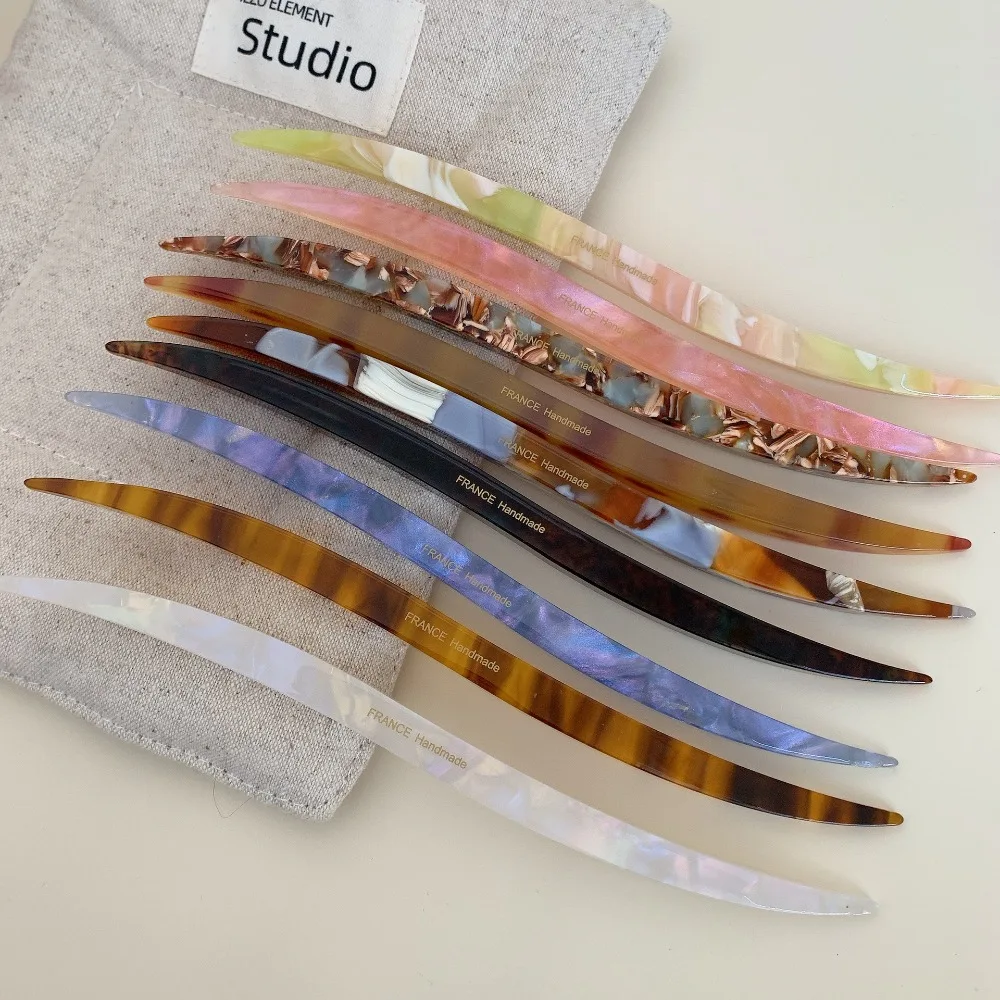 Chinese Style Acetic Acid Hair Stick Multicolor French Style Willow Leaves Shape Hairpin 18CM Elegant Hair Fork Travel
Chinese Style Acetic Acid Hair Stick Multicolor French Style Willow Leaves Shape Hairpin 18CM Elegant Hair Fork Travel