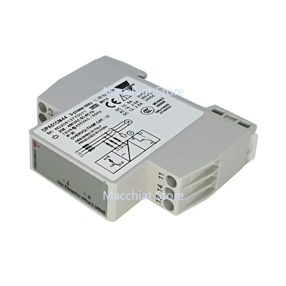 Новый и оригинальный Carlo Gavazzi DPA51CM44 3-фазный монитор потери последовательности, мониторинг защиты и сбоя, реле 1xSPDT
Новый и оригинальный Carlo Gavazzi DPA51CM44 3-фазный монитор потери последовательности, мониторинг защиты и сбоя, реле 1xSPDT