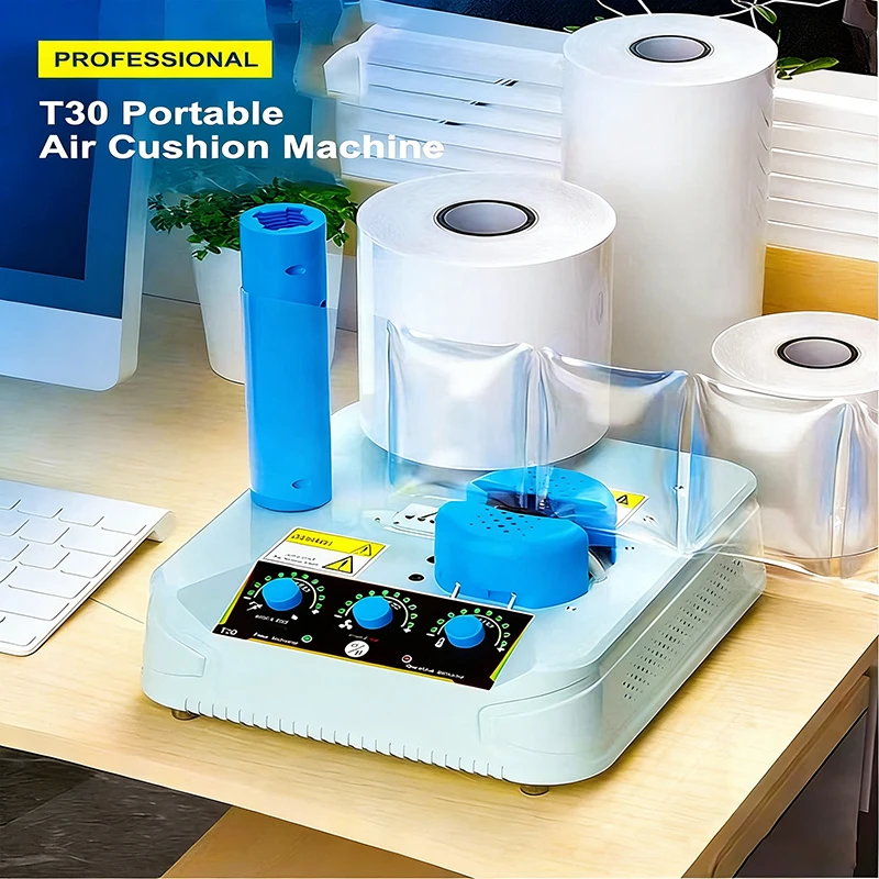 T30 Air Pump 110V/220V Mini Inflator Fully Automatic Express Filling Anti-drip Bubble Film Packaging Machine Air Cushion Machine
T30 Air Pump 110V/220V Mini Inflator Fully Automatic Express Filling Anti-drip Bubble Film Packaging Machine Air Cushion Machine