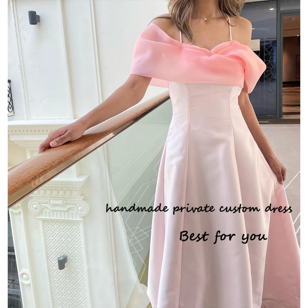Pink Evening Prom Dresses for Women Off Shoulder A Line Arabian Dubai Formal Occasion Dress Ankle Length Wedding Party Gown
Pink Evening Prom Dresses for Women Off Shoulder A Line Arabian Dubai Formal Occasion Dress Ankle Length Wedding Party Gown