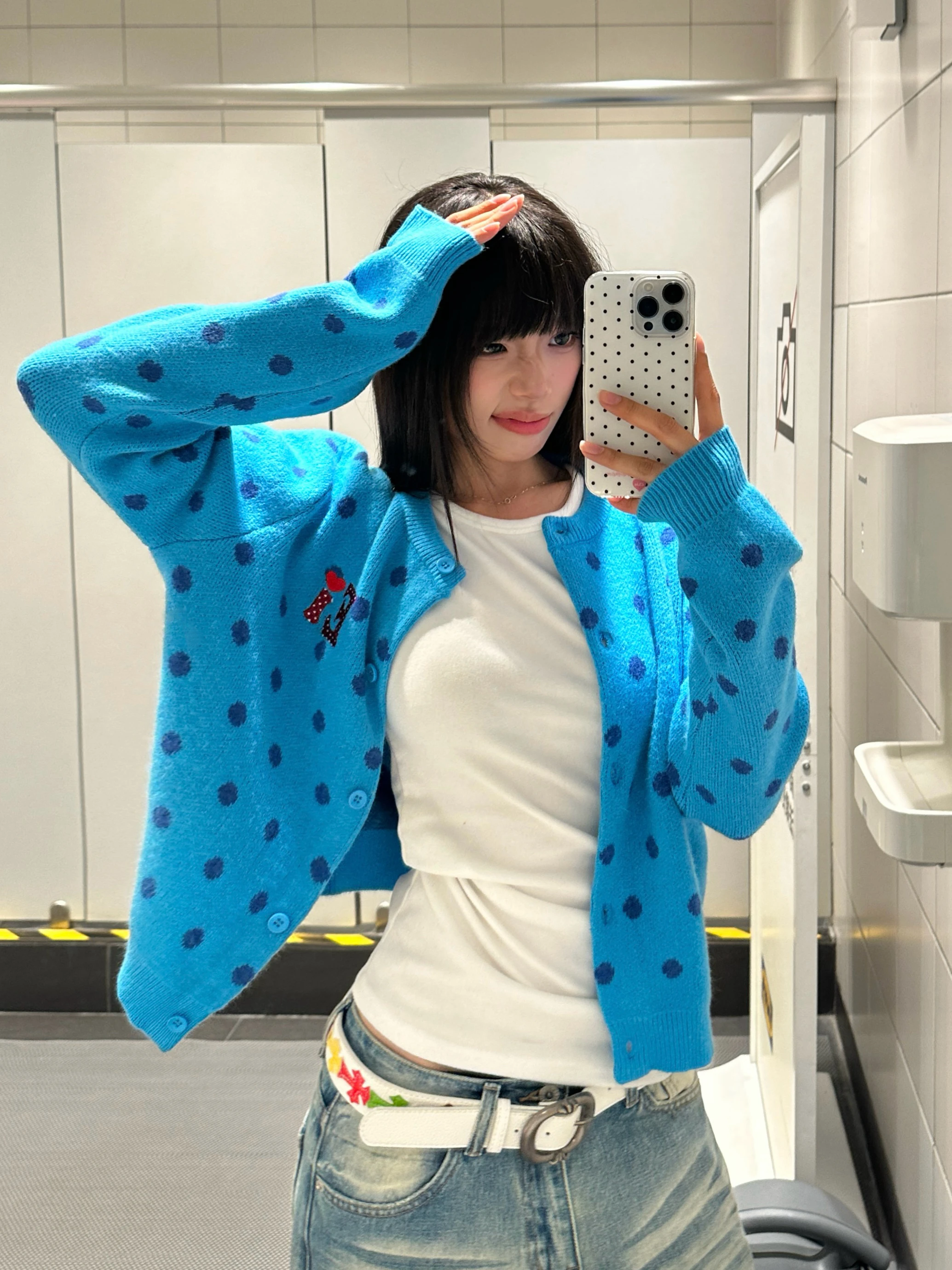 Американский ретро-кардиган в горошек, мягкий, вязаный, женский, осенне-зимний, модный, для повседневной носки, свободного кроя
Американский ретро-кардиган в горошек, мягкий, вязаный, женский, осенне-зимний, модный, для повседневной носки, свободного кроя