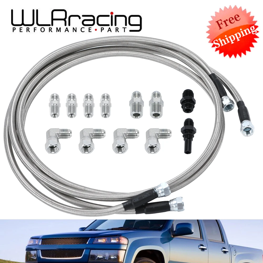 Stainless Steel Braided Transmission Fluid Cooler Hose Line Fitting Kit For GM Chevrolet TH350 TH400 4L60E 4L80E 700R4 TR6060
Stainless Steel Braided Transmission Fluid Cooler Hose Line Fitting Kit For GM Chevrolet TH350 TH400 4L60E 4L80E 700R4 TR6060