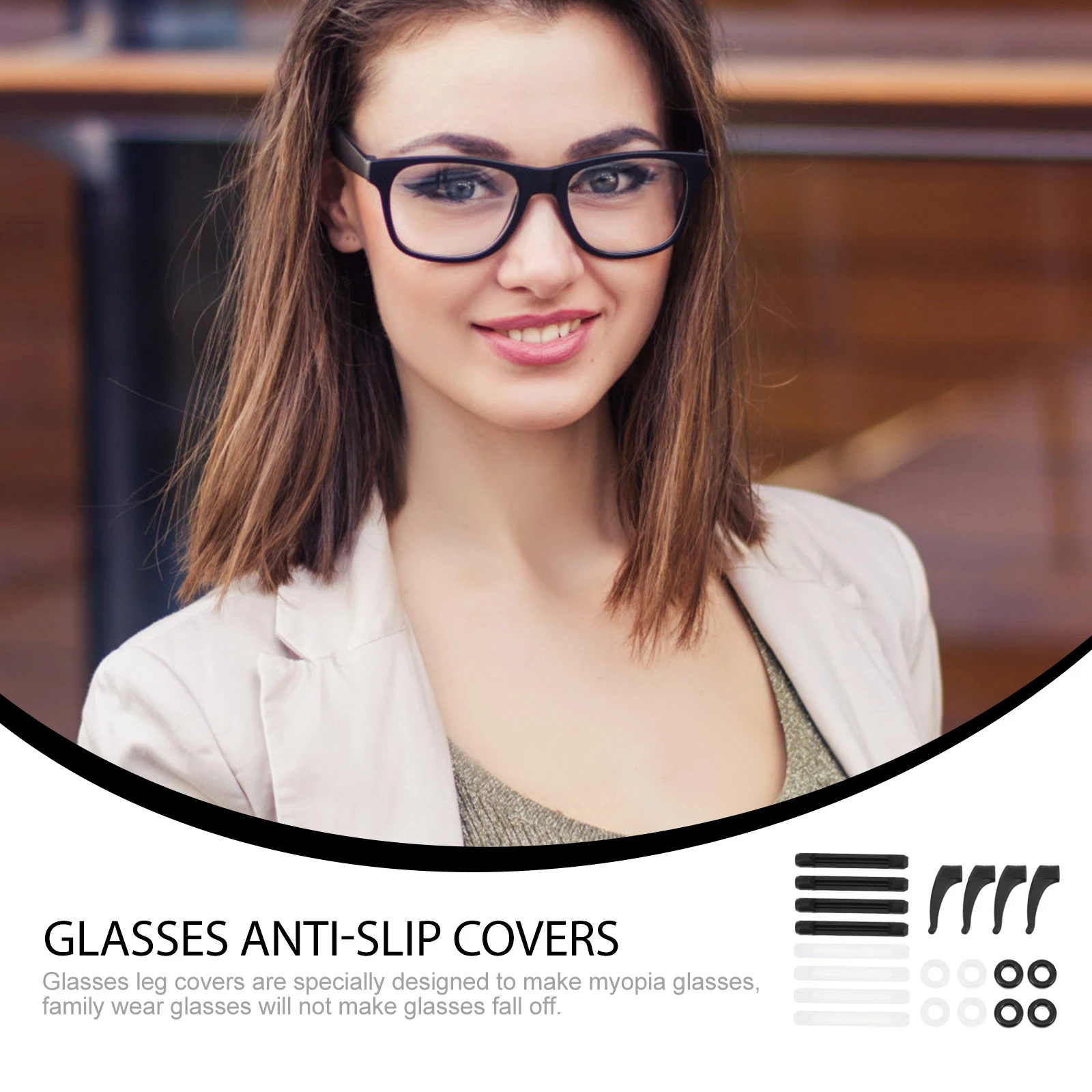 Glasses Anti Non slip Glasses Cushions Silica Gel Ear Grips Pads Eyeglasses Arm Covers Myopia Family Suitable
Glasses Anti Non slip Glasses Cushions Silica Gel Ear Grips Pads Eyeglasses Arm Covers Myopia Family Suitable