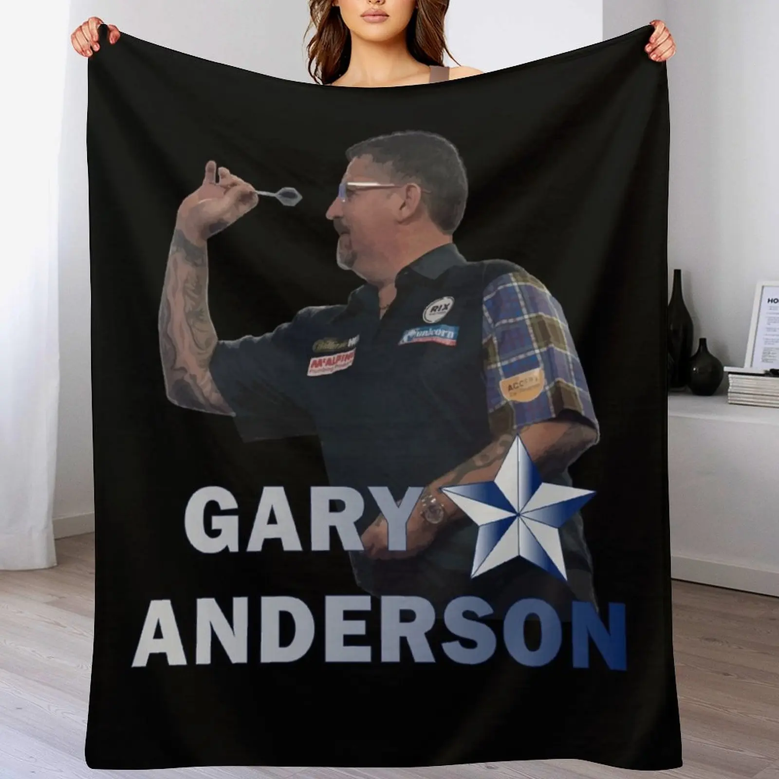 Gary Anderson throwing Throw Blanket Lightweight Cozy Blanket for Bed Sofa
Gary Anderson throwing Throw Blanket Lightweight Cozy Blanket for Bed Sofa