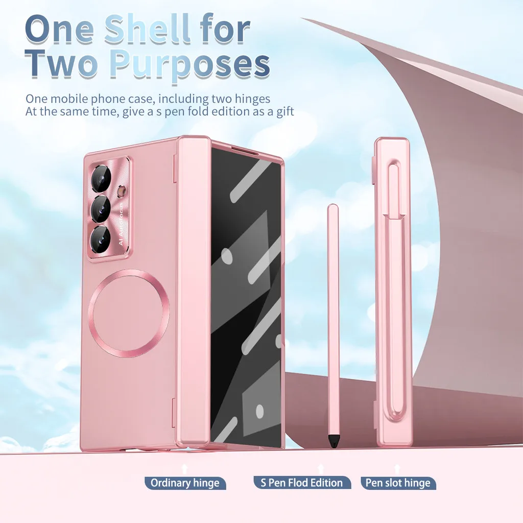 For Samsung Galaxy Z Fold 7 6 Case Magnetic Hinge Plating Armor Tempered Glass Folding Cover For Samsung Galaxy Z Fold7 Fold6 5G
For Samsung Galaxy Z Fold 7 6 Case Magnetic Hinge Plating Armor Tempered Glass Folding Cover For Samsung Galaxy Z Fold7 Fold6 5G