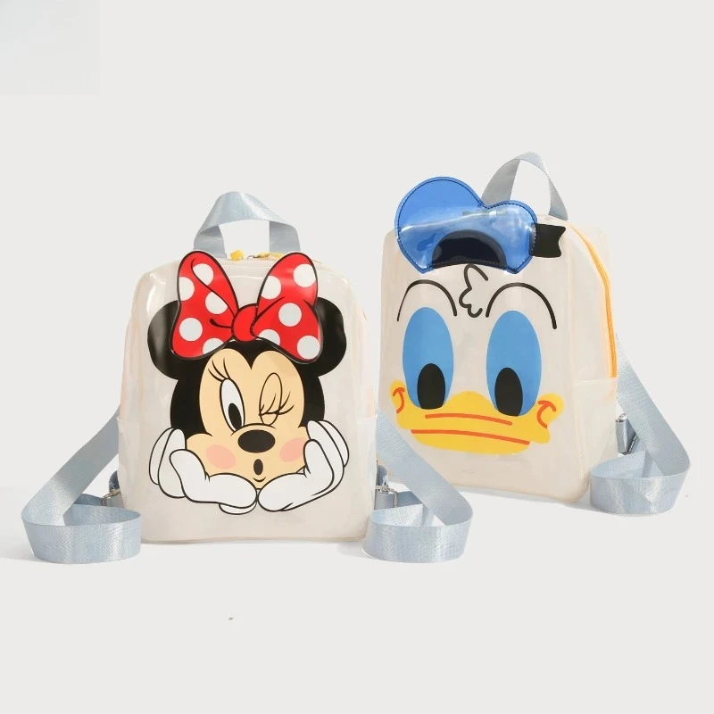Disney Donald Duck & Minnie Mouse Transparent Jelly PVC Backpack | Cute Reusable Summer Beach Bag for Kids Casual Daily Bag
Disney Donald Duck & Minnie Mouse Transparent Jelly PVC Backpack | Cute Reusable Summer Beach Bag for Kids Casual Daily Bag