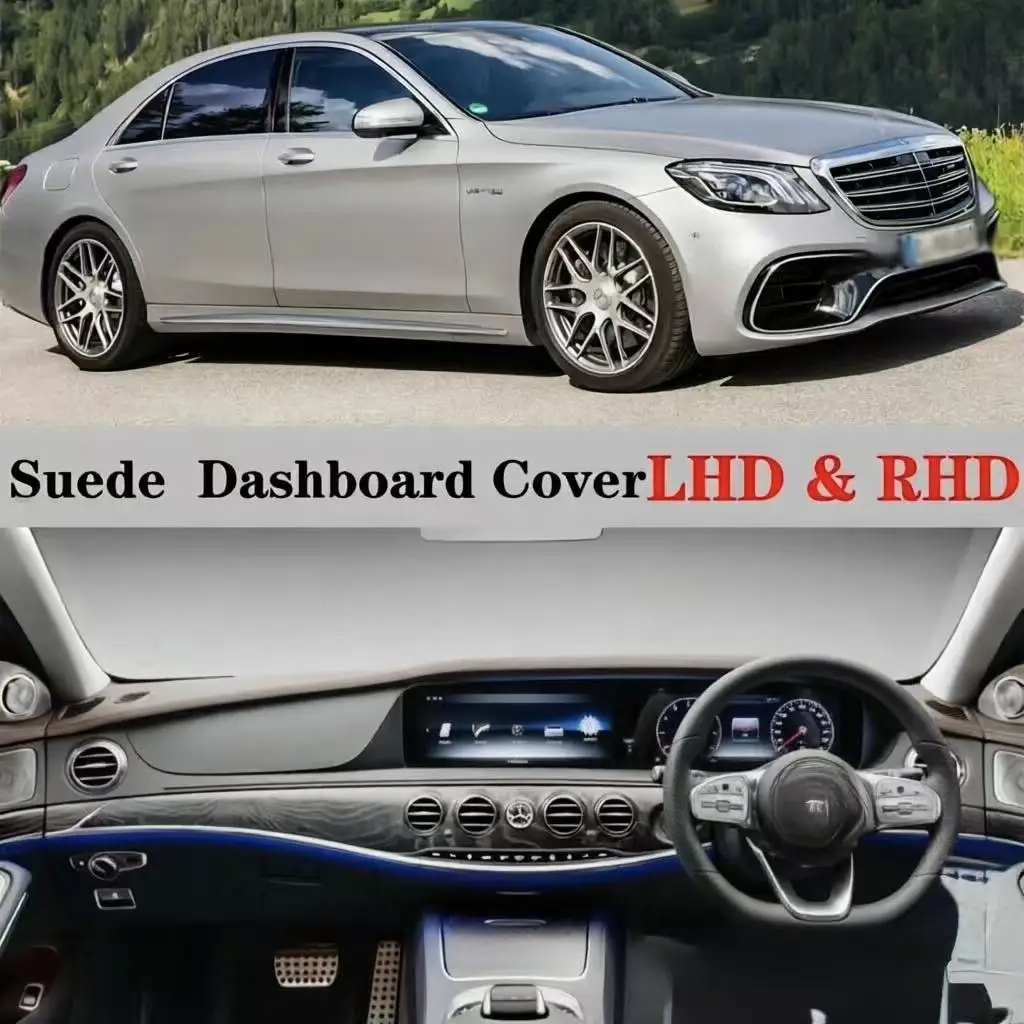 Car-styling Pu Leather Dashmat Dashboard Cover Dash Mat For Mercedes-Benz S Class w222 v222 S350 S400 S500 S600 S63 2014 - 2019
Car-styling Pu Leather Dashmat Dashboard Cover Dash Mat For Mercedes-Benz S Class w222 v222 S350 S400 S500 S600 S63 2014 - 2019