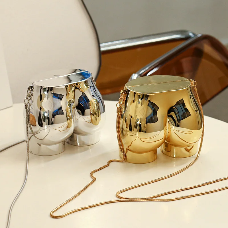 Niche Design Silver Lipstick Pouch Women Luxury evening Bag Headphone Bag Butt Shape Acrylic Chain Shoulder Purses Crossbody Bag
Niche Design Silver Lipstick Pouch Women Luxury evening Bag Headphone Bag Butt Shape Acrylic Chain Shoulder Purses Crossbody Bag