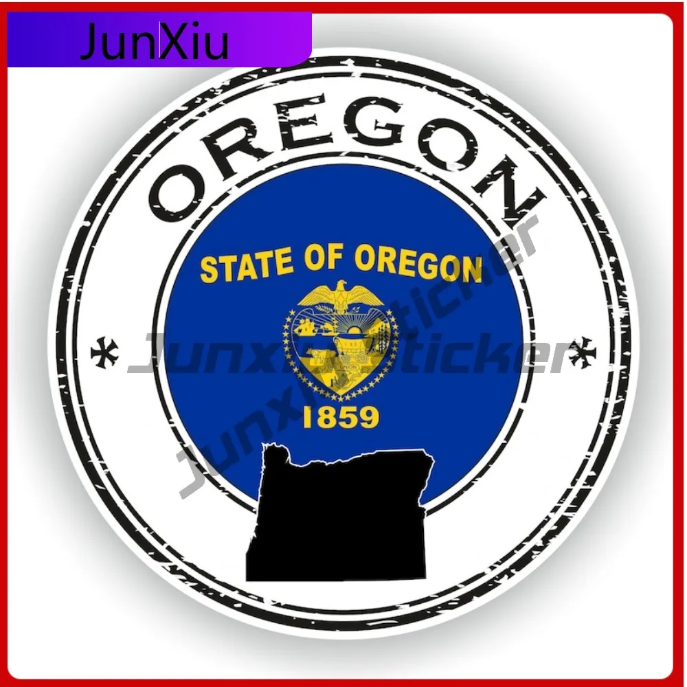 Oregon Seal Round Flag Personality Auto Styling Detail Suitable For Motorcycle Bicycle Helmet Surfaces
Oregon Seal Round Flag Personality Auto Styling Detail Suitable For Motorcycle Bicycle Helmet Surfaces