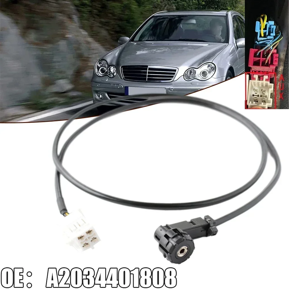 4-контактный вспомогательный кабель AUX для Mercedes Benz C-Class W203 CLK W209 Aux входной радиопроводной резиновый провод Vedio Line A 2034401808
4-контактный вспомогательный кабель AUX для Mercedes Benz C-Class W203 CLK W209 Aux входной радиопроводной резиновый провод Vedio Line A 2034401808