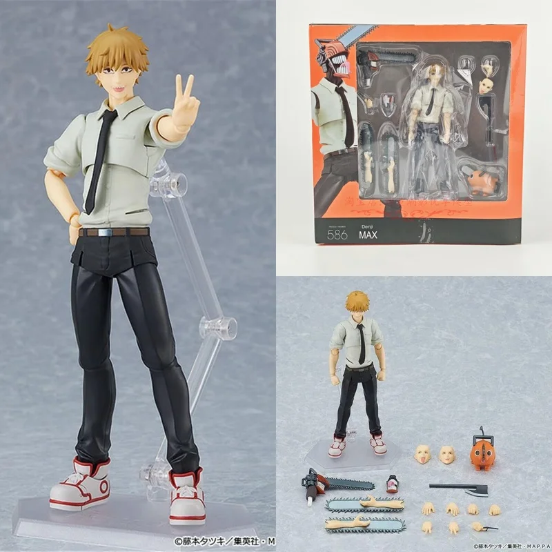 MaxFactory Figma 586 Chainsaw Man Denji Pochita KO Articulated Action Figure Desktop Trendy Toys Boy Collectible Model Kit Gifts
MaxFactory Figma 586 Chainsaw Man Denji Pochita KO Articulated Action Figure Desktop Trendy Toys Boy Collectible Model Kit Gifts