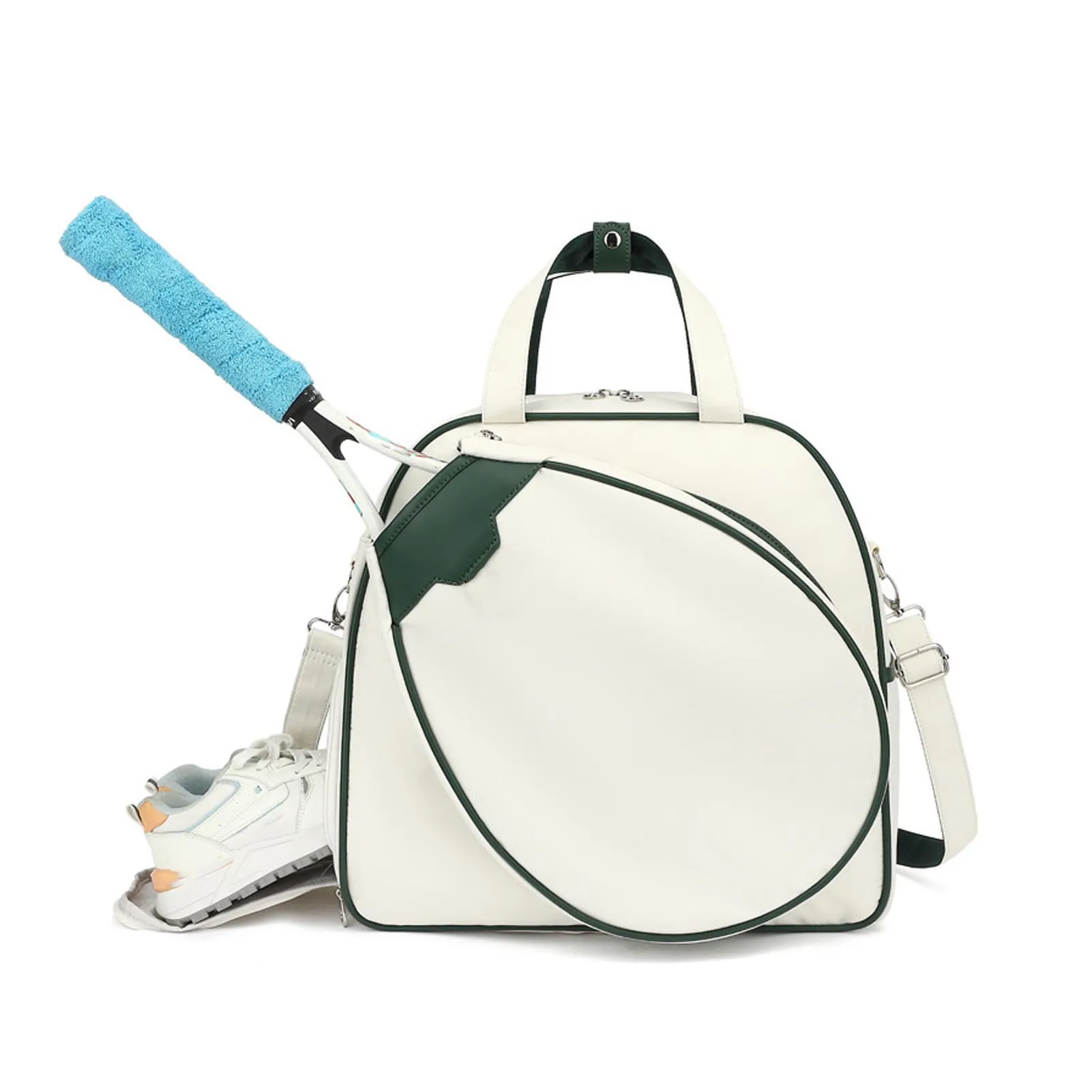 Tennis Racquet Bag Tennis Shoulder Bag Large Capacity Waterproofing Stylish Separate Shoe Compartment for Men Women for Court
Tennis Racquet Bag Tennis Shoulder Bag Large Capacity Waterproofing Stylish Separate Shoe Compartment for Men Women for Court