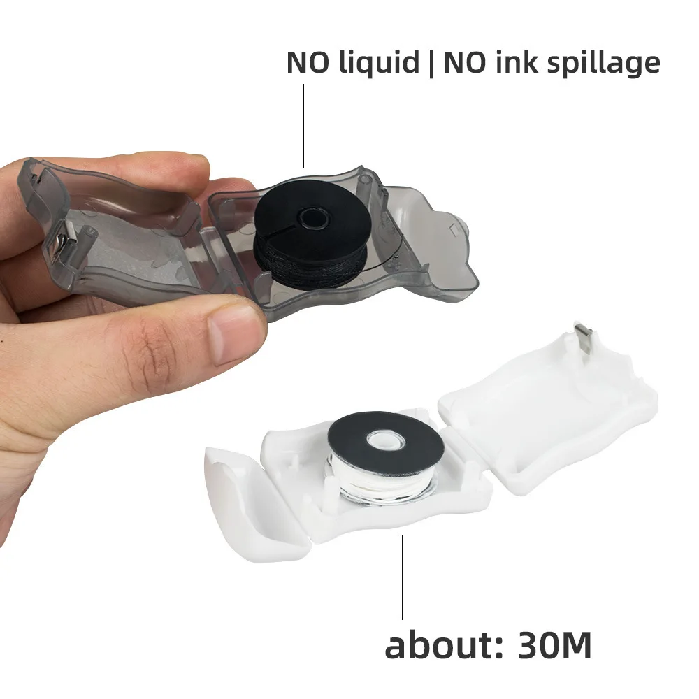 Microblading Mapping String Pre-Inked Eyebrow Marker Thread Tattoo Brows Point Pre Inked PMU Mapping String 30m