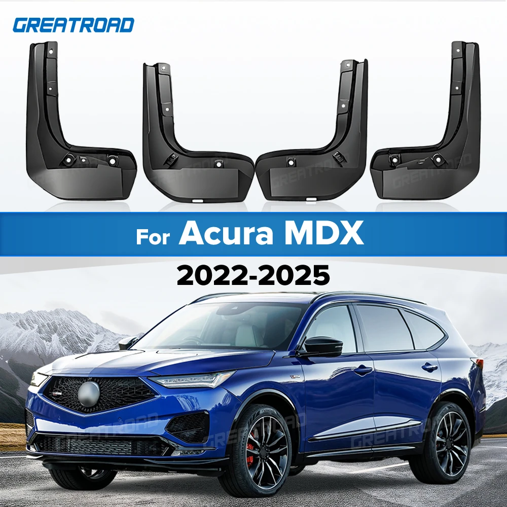 For Acura MDX 2022 2023 2024 2025 Fender Mudflaps Splash Guards Mudguards Mud Flaps car Accessories
For Acura MDX 2022 2023 2024 2025 Fender Mudflaps Splash Guards Mudguards Mud Flaps car Accessories