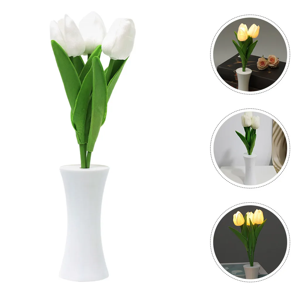 Tulip Flower Table Lamp Battery Operated Night Light Realistic Design Multi-Functional Desk Home Decor Unique Present Aesthetic
Tulip Flower Table Lamp Battery Operated Night Light Realistic Design Multi-Functional Desk Home Decor Unique Present Aesthetic