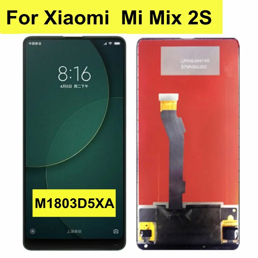5.99" For Xiaomi Mi Mix 2S Mix2S LCD Display 10 Touch Screen Panel Glass Mix2S LCD Digitizer Assembly for Xiaomi Mix 2s lcd
5.99" For Xiaomi Mi Mix 2S Mix2S LCD Display 10 Touch Screen Panel Glass Mix2S LCD Digitizer Assembly for Xiaomi Mix 2s lcd