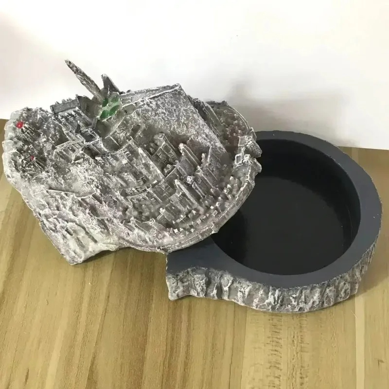 11cm The Lord of The Rings Hobbit Surrounding Minas Tirith White City Model Creative Practical Cement Ashtray Desktop Ornament
11cm The Lord of The Rings Hobbit Surrounding Minas Tirith White City Model Creative Practical Cement Ashtray Desktop Ornament