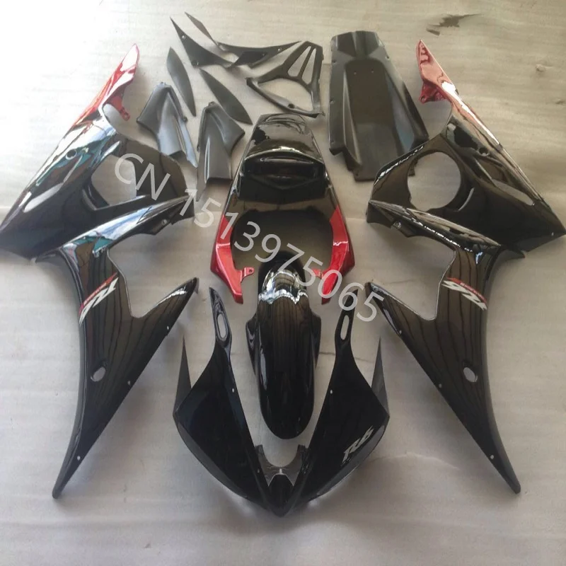 Hot sales Motorcycle Fairing fit for YZF 2003-2005 YZF 03-05 Injection molding YZF 2003 2005 black red Fairing
Hot sales Motorcycle Fairing fit for YZF 2003-2005 YZF 03-05 Injection molding YZF 2003 2005 black red Fairing
