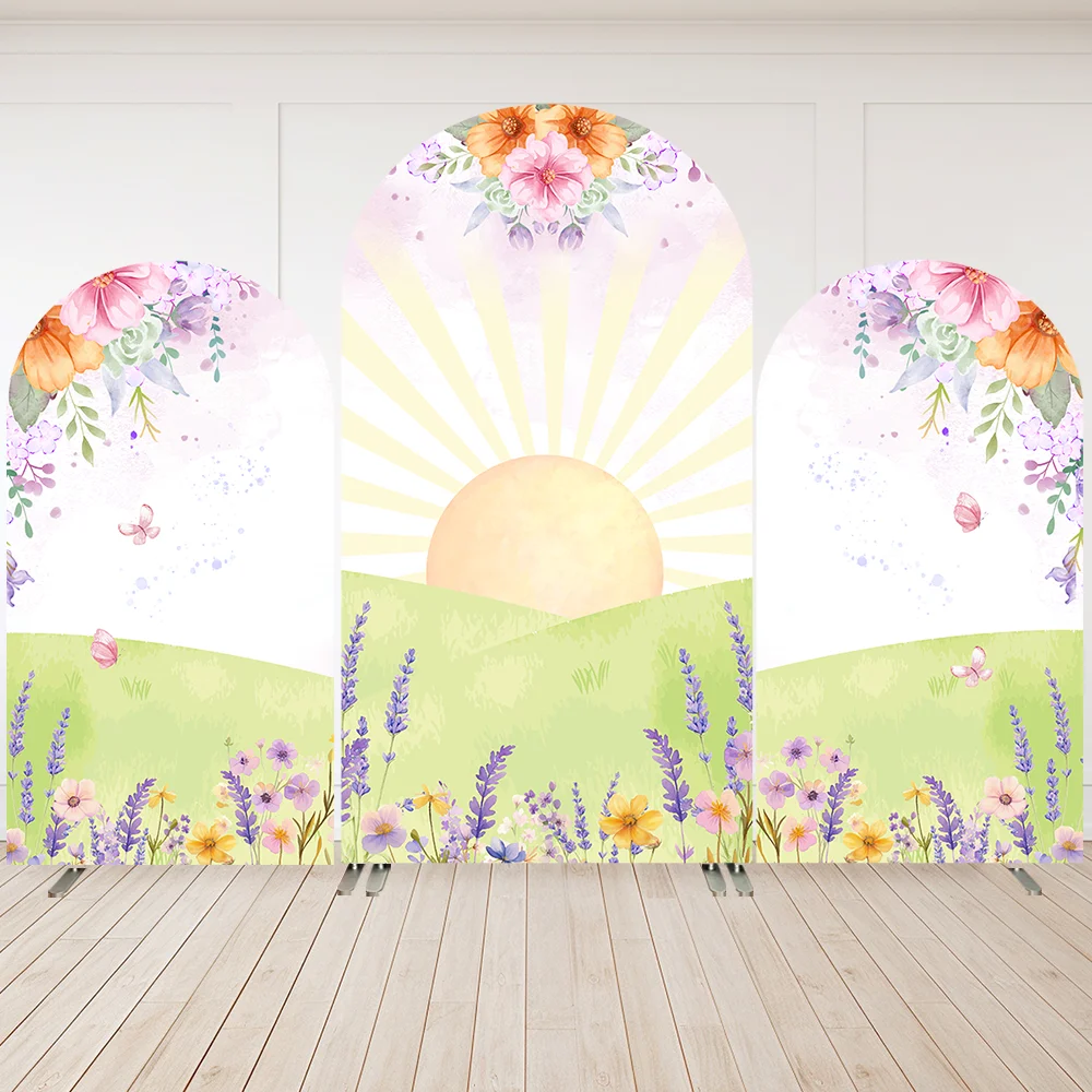 Floral Green Grass Spring Birthday Arch Backdrop Custom 2-Sided Sunshine Baby Shower Party Arched Wall Background
Floral Green Grass Spring Birthday Arch Backdrop Custom 2-Sided Sunshine Baby Shower Party Arched Wall Background