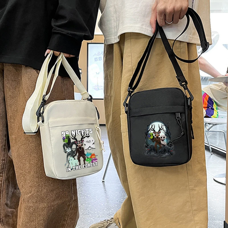 99 Nights in The Forest Square Bag Fashion Anime Printed Crossbody Bag Large Capacity Portable Handbag Boy Girl Birthday Gifts
99 Nights in The Forest Square Bag Fashion Anime Printed Crossbody Bag Large Capacity Portable Handbag Boy Girl Birthday Gifts