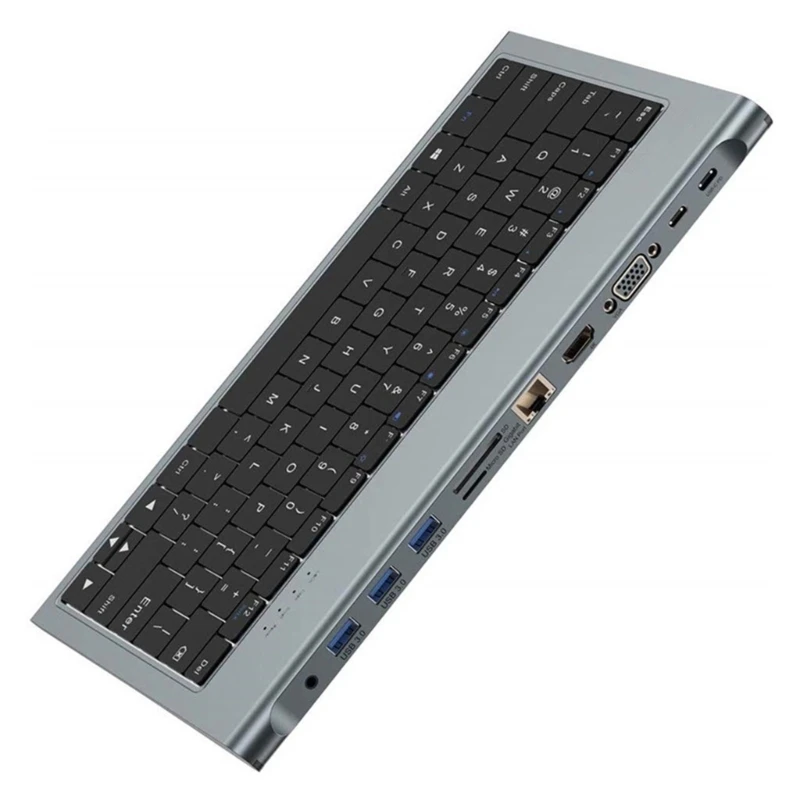 Комплексный USB C Hub с 11 портом, включая 4K HDMicabatible, VGA, USB 100WPD Зарядка для ноутбуков 601b
Комплексный USB C Hub с 11 портом, включая 4K HDMicabatible, VGA, USB 100WPD Зарядка для ноутбуков 601b