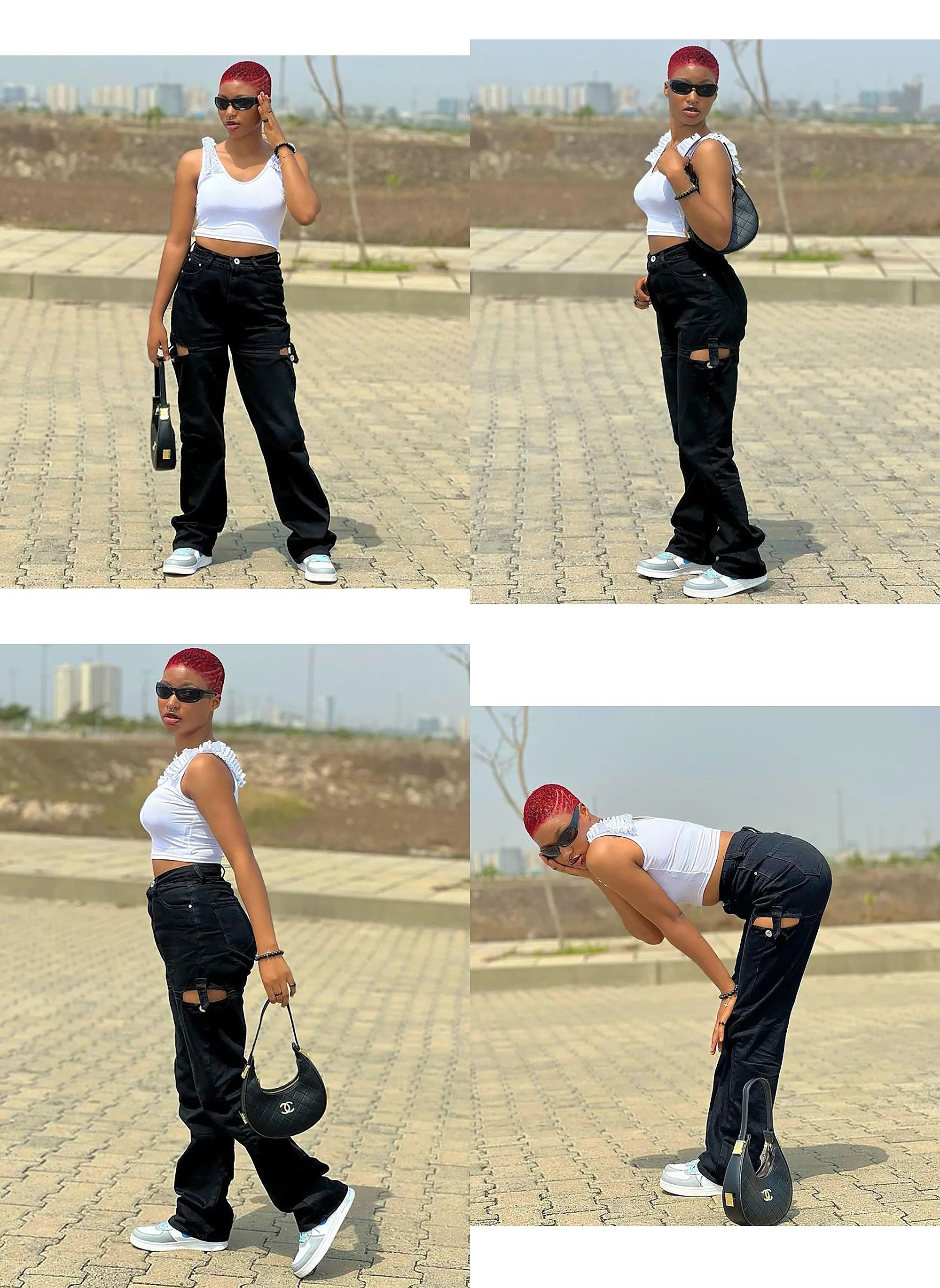 European Street Ripped Denim Jeans High Waist Loose Wide Leg Pants Jeans for Women Spring Summer
European Street Ripped Denim Jeans High Waist Loose Wide Leg Pants Jeans for Women Spring Summer
