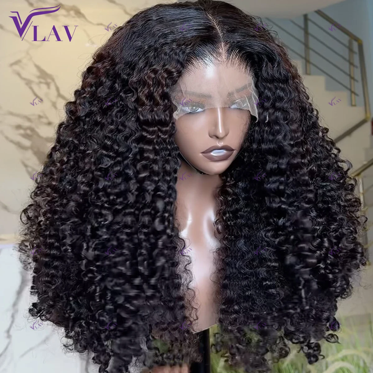 450 Density Kinky Curly Glueless Wigs Human Hair 13×6 HD Lace Frontal Wig 13×4/360 HD Lace Preplucked For Women Wear And Go VLAV
450 Density Kinky Curly Glueless Wigs Human Hair 13×6 HD Lace Frontal Wig 13×4/360 HD Lace Preplucked For Women Wear And Go VLAV