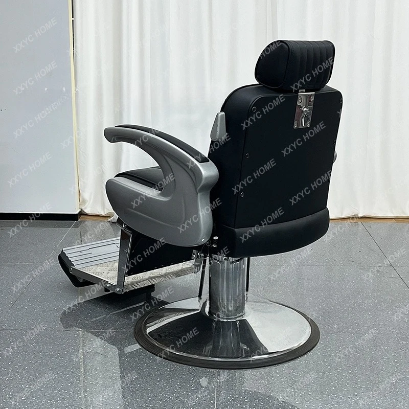 Кресло для парикмахерской ML Retro, специальное кресло для бритья с функцией откидывания спинки, кресло для барбершопа.
Кресло для парикмахерской ML Retro, специальное кресло для бритья с функцией откидывания спинки, кресло для барбершопа.