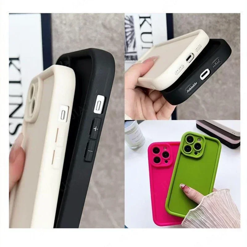 2024 Hot New Solid Color Camera Lens Silicone Case For Xiaomi Redmi Note 13 Pro Plus Pro+ 4G 5G Back Cover
2024 Hot New Solid Color Camera Lens Silicone Case For Xiaomi Redmi Note 13 Pro Plus Pro+ 4G 5G Back Cover