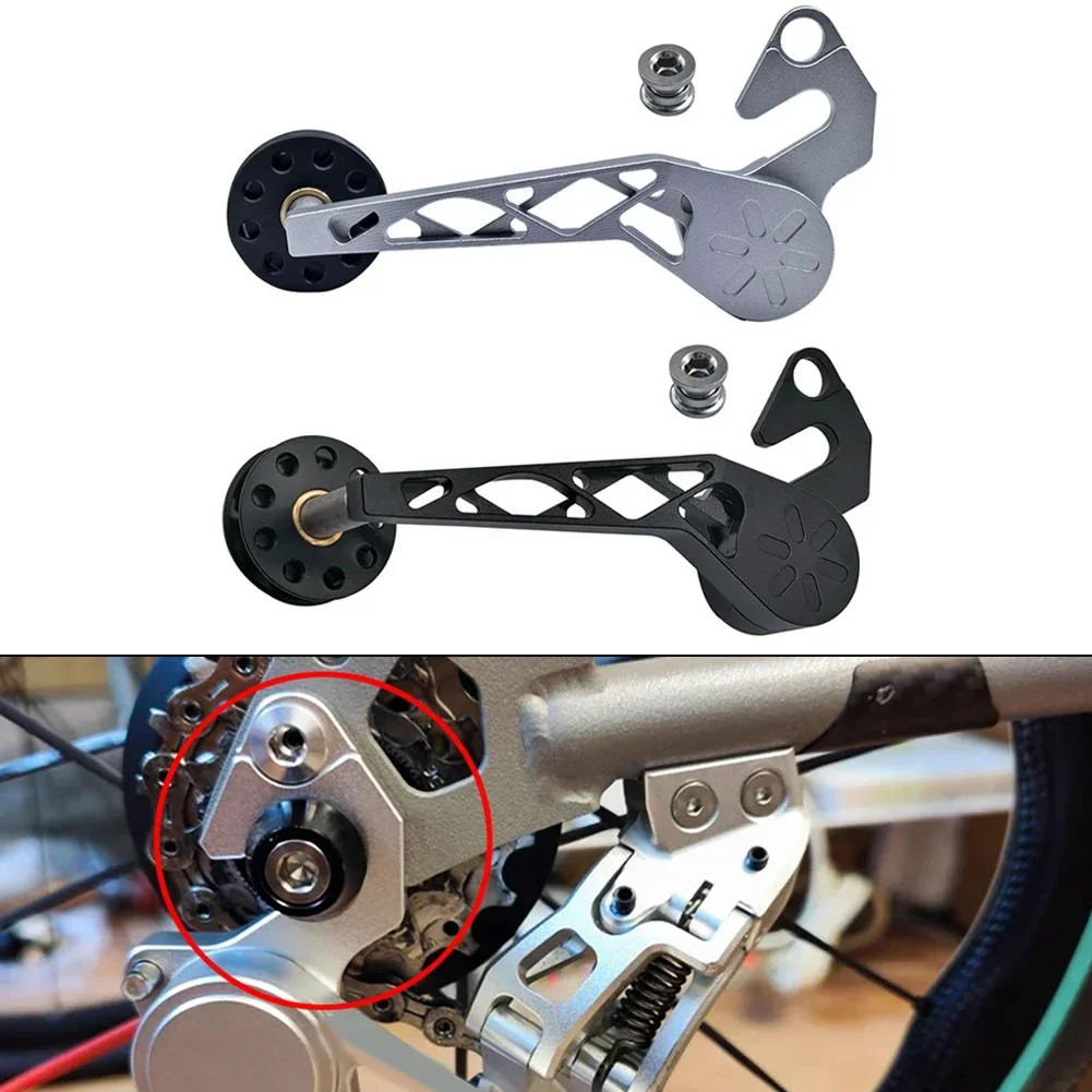 1pc Tail Hook Type Chain Presser Bike Tensioner For Brompton Folding Bike For Cline 5/6/7speed Rear Derailleur Accessories
1pc Tail Hook Type Chain Presser Bike Tensioner For Brompton Folding Bike For Cline 5/6/7speed Rear Derailleur Accessories