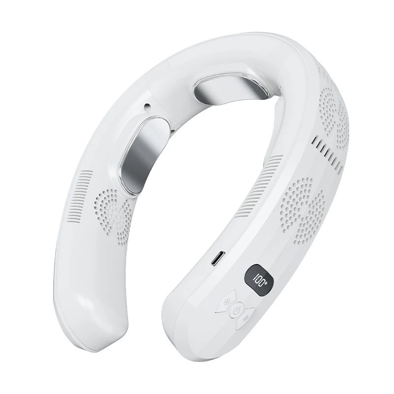 Fresh Battery Flexible Commercial Fashion Hanging Neck Fan Wearable Neck Fan Portable Air Conditioner Neck Fan
Fresh Battery Flexible Commercial Fashion Hanging Neck Fan Wearable Neck Fan Portable Air Conditioner Neck Fan