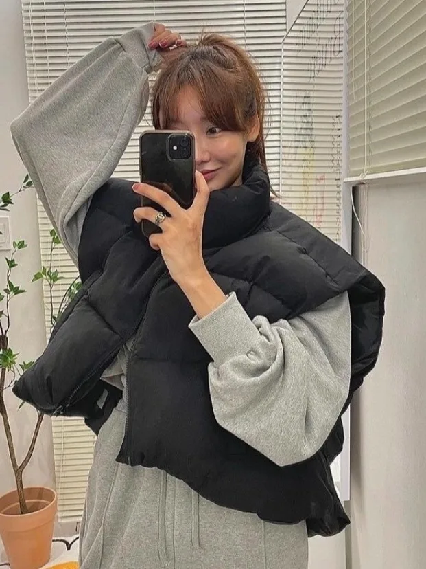 Зимний женский модный однотонный жилет с воротником-стойкой, универсальный цветной свитер неправильной формы, жилет
Зимний женский модный однотонный жилет с воротником-стойкой, универсальный цветной свитер неправильной формы, жилет