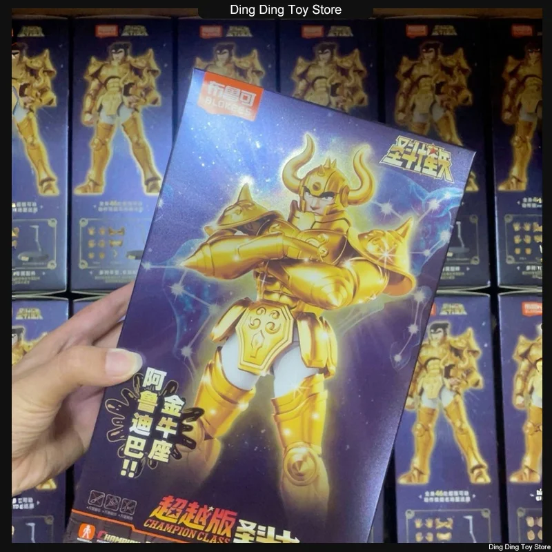 Оригинальная экшн-фигурка Blokees Saint Seiya Taurus Aldebaran, игрушка в сборе, комплект модели, модель класса чемпионов, коллекция кукол, подарок
Оригинальная экшн-фигурка Blokees Saint Seiya Taurus Aldebaran, игрушка в сборе, комплект модели, модель класса чемпионов, коллекция кукол, подарок