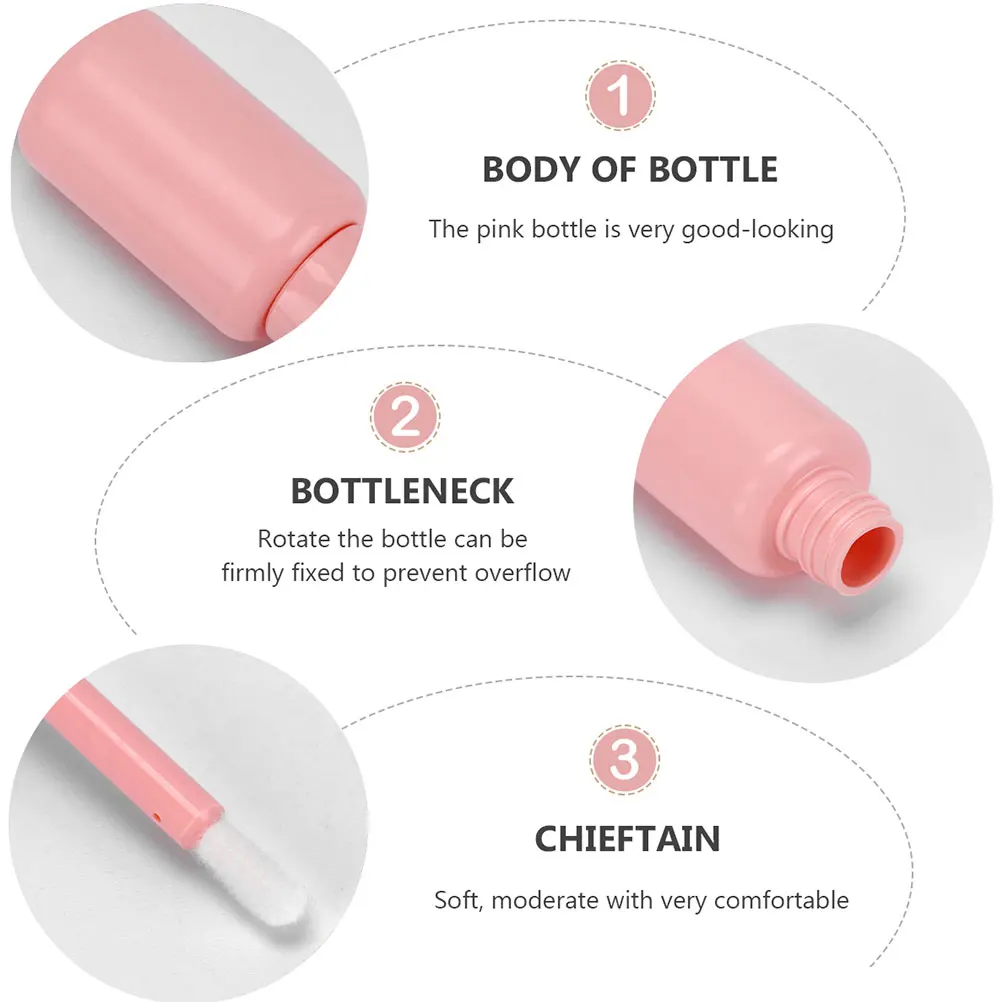 16 Pcs Gloss Tube Portable Mini Plastic Bottles Travel Toiletries Empty Lip Gloss Tube Vials Lip Balm Container
16 Pcs Gloss Tube Portable Mini Plastic Bottles Travel Toiletries Empty Lip Gloss Tube Vials Lip Balm Container