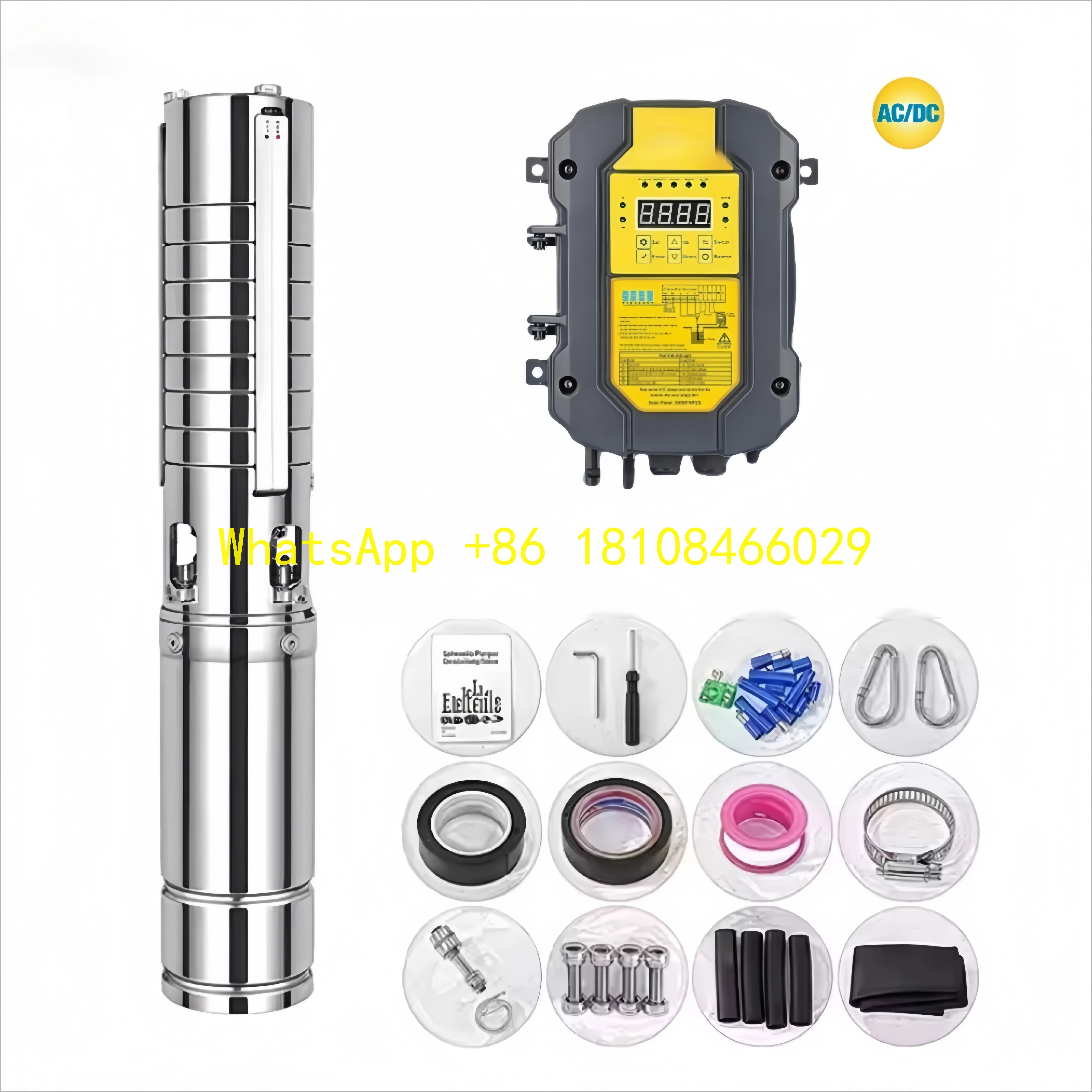 Солнечные водяные насосы мощностью 1100 Вт для орошения в сельском хозяйстве Солнечные погружные глубокие насосы
Солнечные водяные насосы мощностью 1100 Вт для орошения в сельском хозяйстве Солнечные погружные глубокие насосы