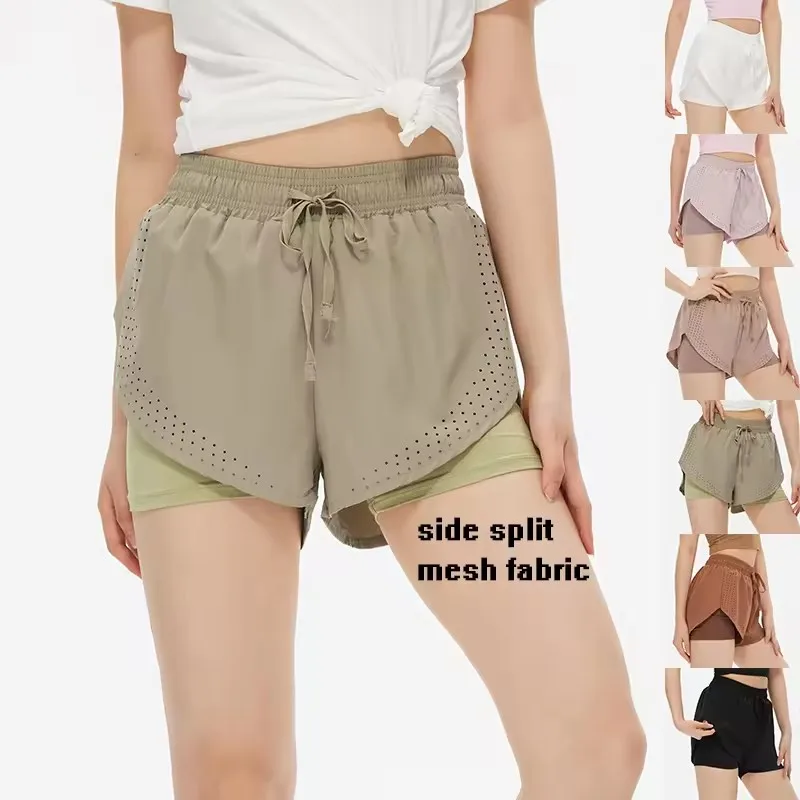 Women Shorts High Elastic Drawstring Women Casual Shorts Custom Logo 2 In 1 Yoga Gym Shorts Women Cargo Pants
Women Shorts High Elastic Drawstring Women Casual Shorts Custom Logo 2 In 1 Yoga Gym Shorts Women Cargo Pants