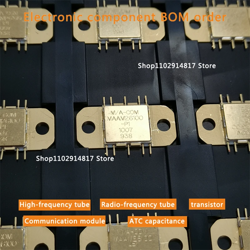 MAAM26100 high Q capacitor RF power amplifier microwave communication module In stock
MAAM26100 high Q capacitor RF power amplifier microwave communication module In stock