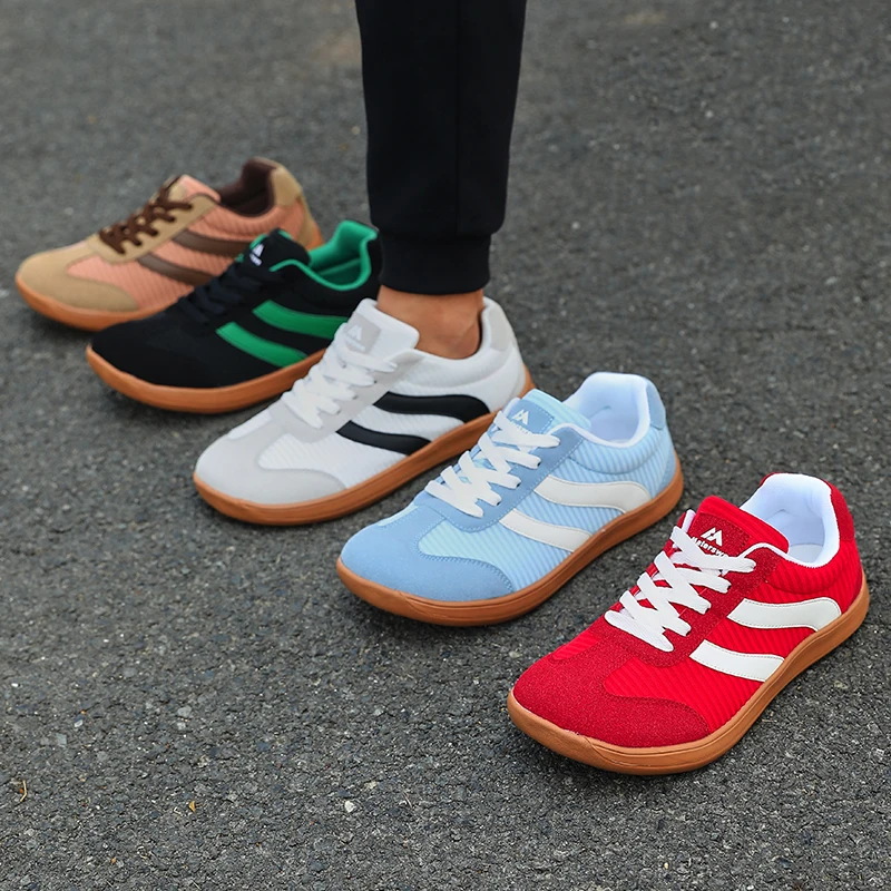 Simple Wide Toe Men Running Shoes Fashion Casual Sneakers Soft Sole Skate Shoes Four Seasons Daily Outdoor Indoor Sports Wear
Simple Wide Toe Men Running Shoes Fashion Casual Sneakers Soft Sole Skate Shoes Four Seasons Daily Outdoor Indoor Sports Wear