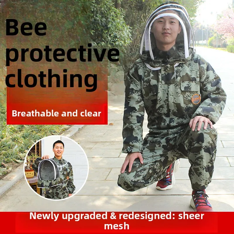 Полный комплект дышащей специальной одежды для пчеловодства, цельная защитная одежда для пчеловодства, защита от кукурузы, защита от ударов 
Полный комплект дышащей специальной одежды для пчеловодства, цельная защитная одежда для пчеловодства, защита от кукурузы, защита от ударов