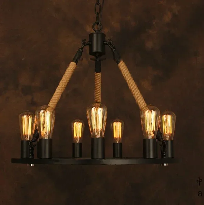 Pendant Chandelier Retro Industrial Edison Bulb Lamp for Loft Iron Lighting Fixture Suitable for Coffee Bar Restaurant Kitchen
Pendant Chandelier Retro Industrial Edison Bulb Lamp for Loft Iron Lighting Fixture Suitable for Coffee Bar Restaurant Kitchen