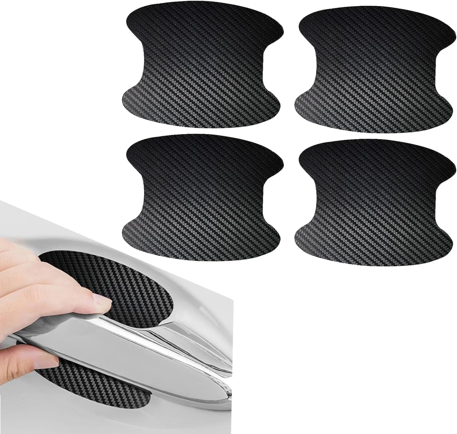 4 в 1, наклейка на дверь автомобиля, углеродное волокно, устойчивая к царапинам крышка, защитная пленка для автомобильной ручки, внешний Стайлинг, автомобильные аксессуары
4 в 1, наклейка на дверь автомобиля, углеродное волокно, устойчивая к царапинам крышка, защитная пленка для автомобильной ручки, внешний Стайлинг, автомобильные аксессуары
